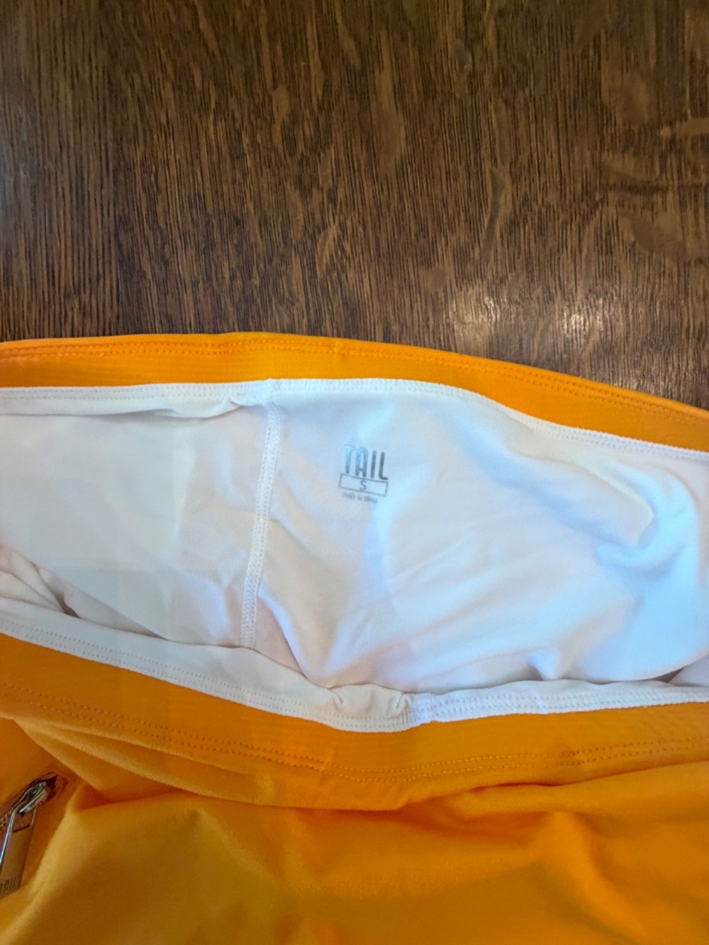 NWT Tail Golf Skort Marigold Orange Pull-On Performance Skort Size Small UPF 50+ - Picture 3 of 11